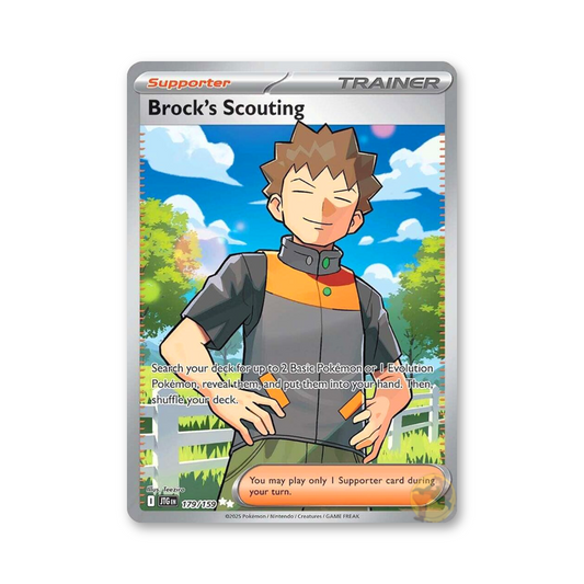 Brock's Scouting - 179/159 (Journey Together)