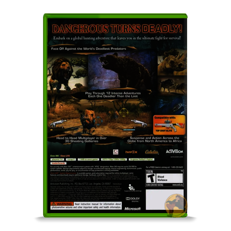 Cabela's Dangerous Hunts 2011 (Xbox 360)