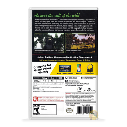 Cabela's The Hunt: Championship Edition (Nintendo Switch)