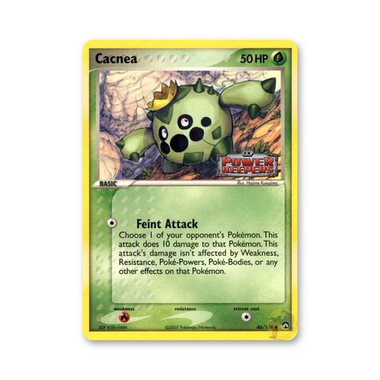 Cacnea (Stamped) - 46/108 (EX Power Keepers)