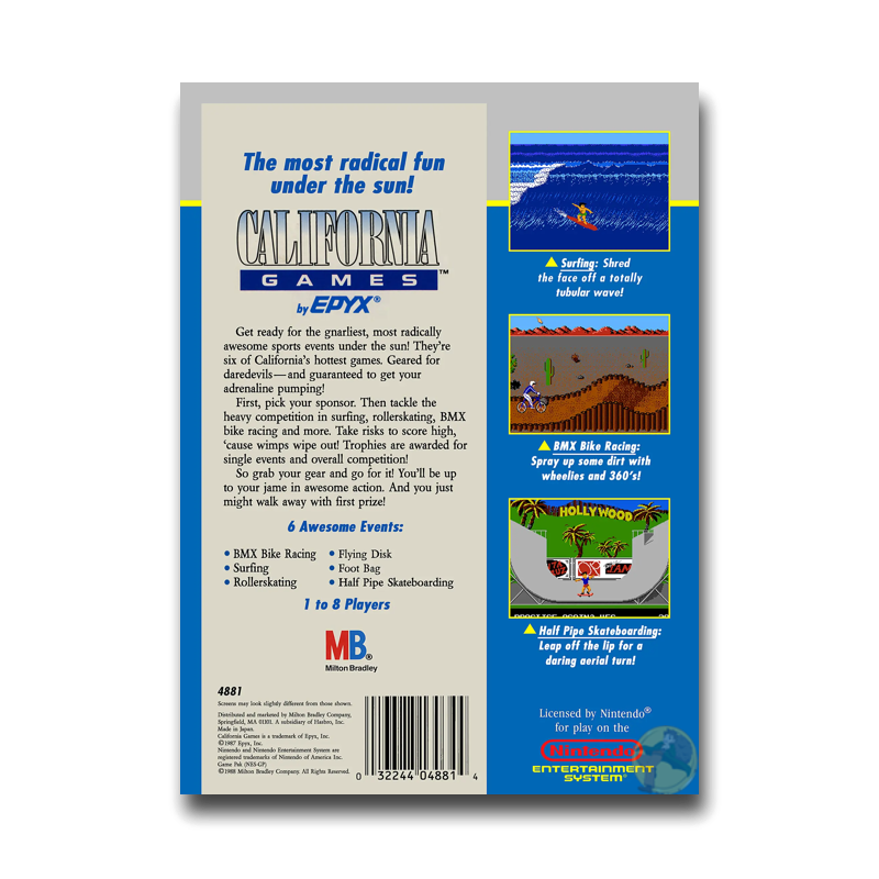 California Games (Nintendo NES)