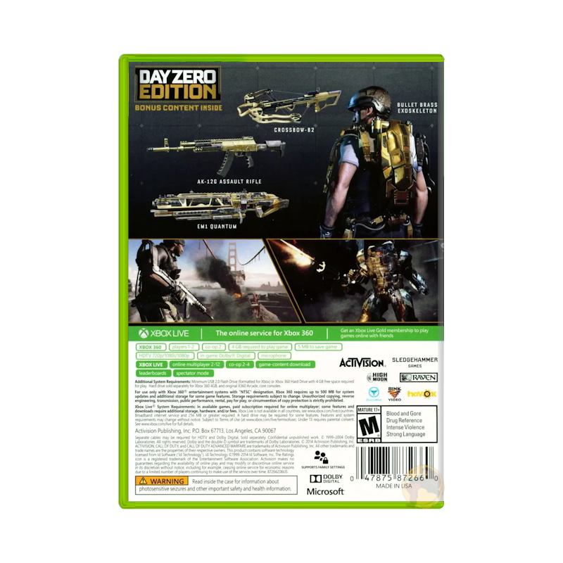 Call of Duty: Advanced Warfare [Day Zero Edition] (Xbox 360)