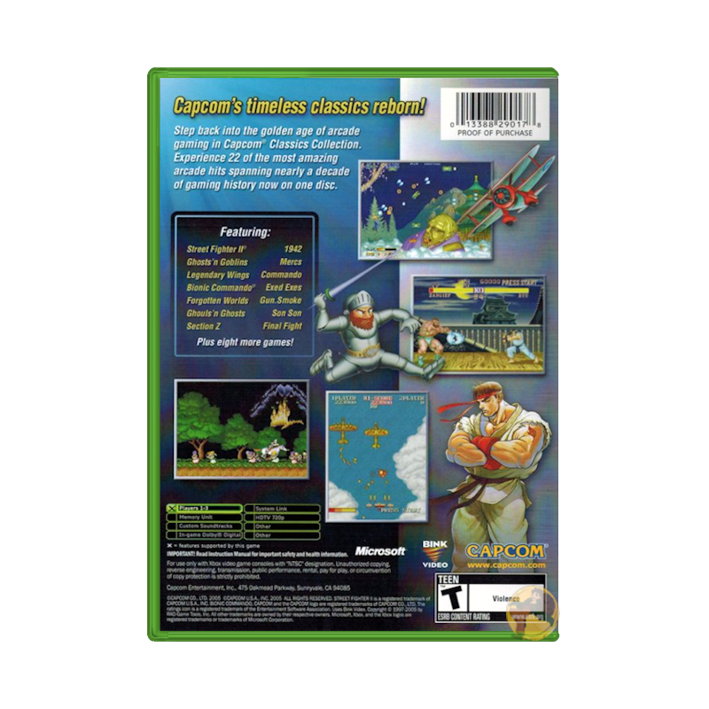 Capcom Classics Collection (Microsoft Xbox)