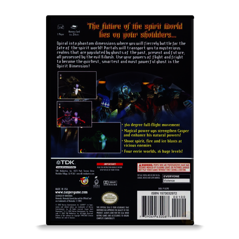 Casper: Spirit Dimensions (Nintendo GameCube)