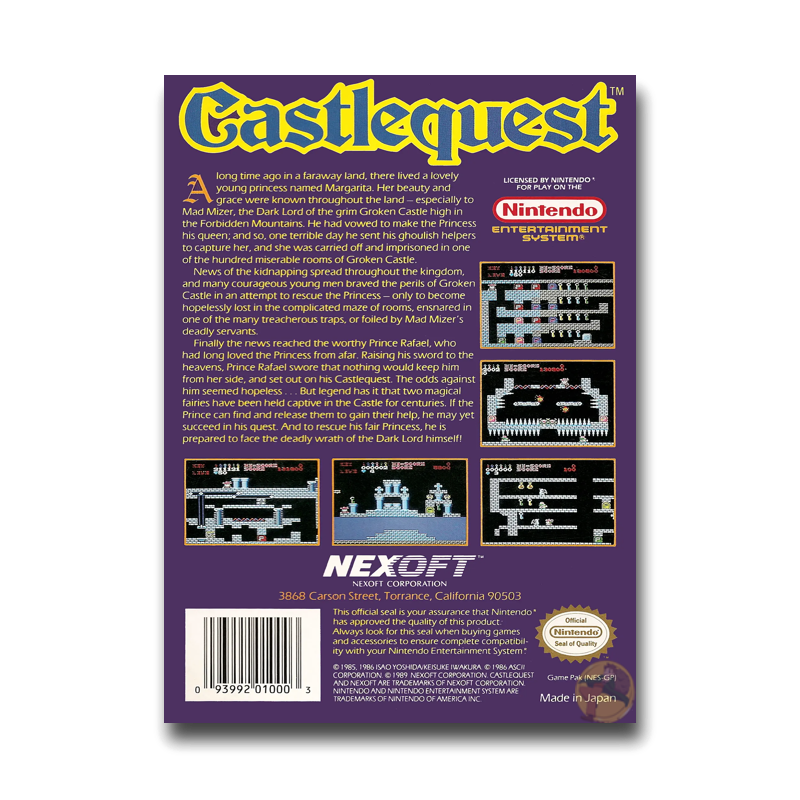 Castlequest (Nintendo NES)