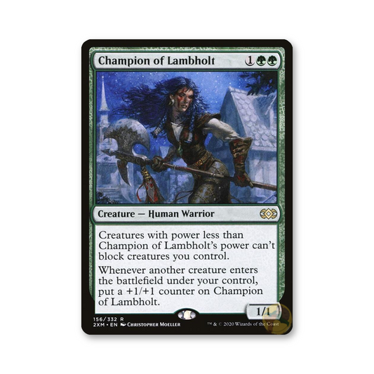 Champion of Lambholt - 156/332 (Double Masters)