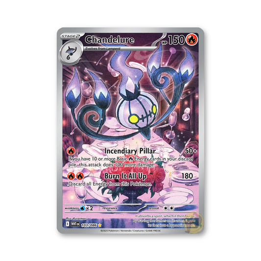 Chandelure 103/086 (White Flare)