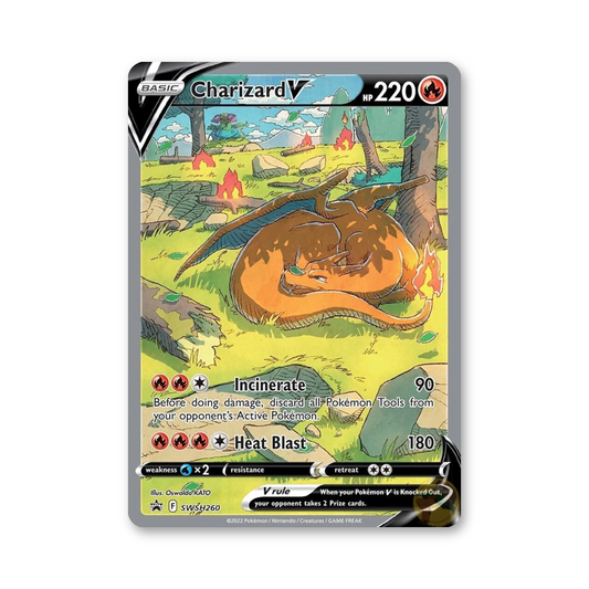 Charizard V - SWSH260 (Sword & Shield Promo Cards)