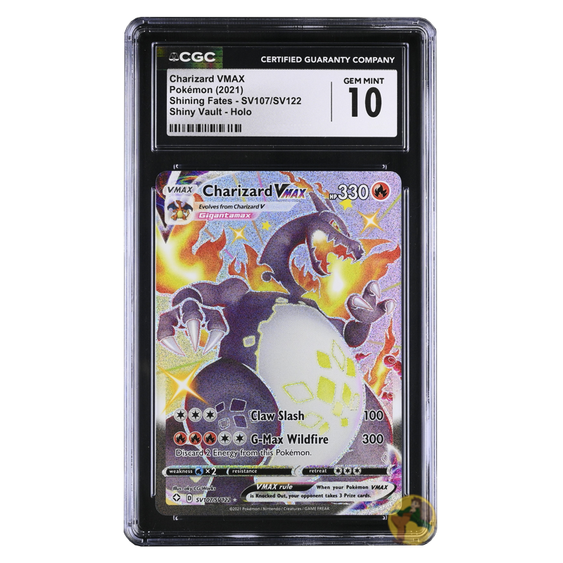 Charizard VMAX - SV107/SV122 (Shining Fates: Shiny Vault) - CGC Graded