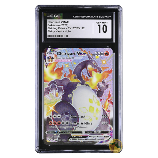 Charizard VMAX - SV107/SV122 (Shining Fates: Shiny Vault) - CGC Graded