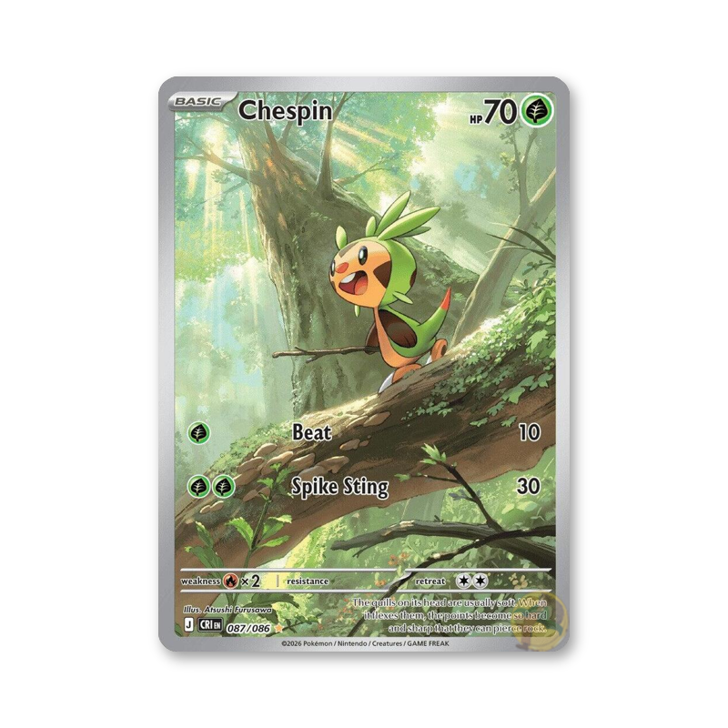 Chespin - 087/086 (Chaos Rising)