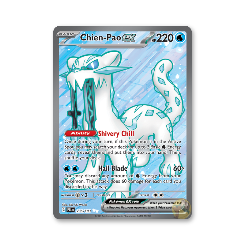 Chien-Pao ex - 236/193 (Paldea Evolved)