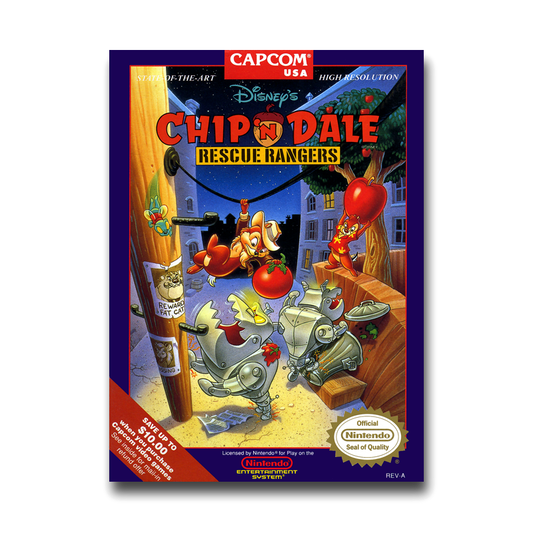 Chip 'n Dale: Rescue Rangers (Nintendo NES)