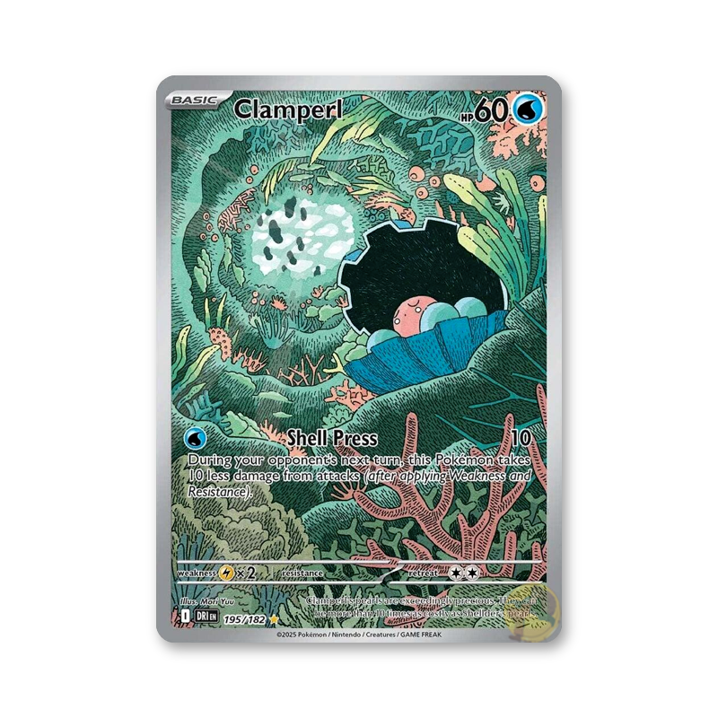 Clamperl - 195/182 (Destined Rivals)