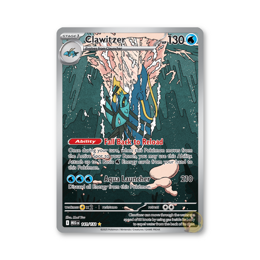 Clawitzer - 141/132 (Mega Evolution Base Set)