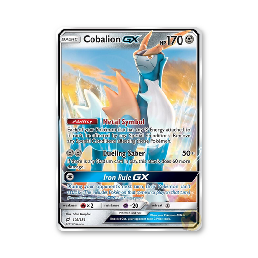 Cobalion GX - 106/181 (Team Up)
