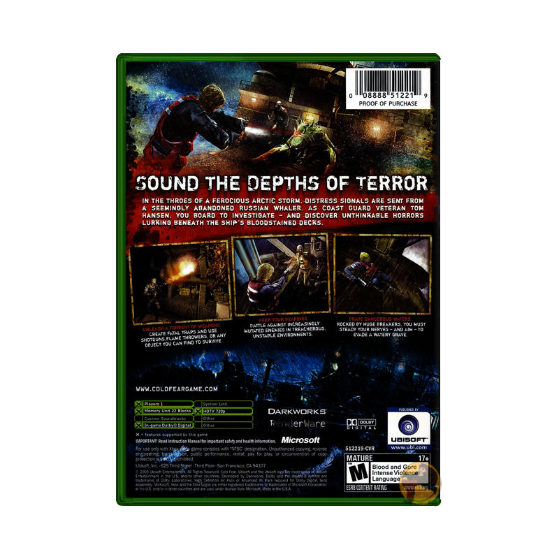 Cold Fear (Microsoft Xbox)