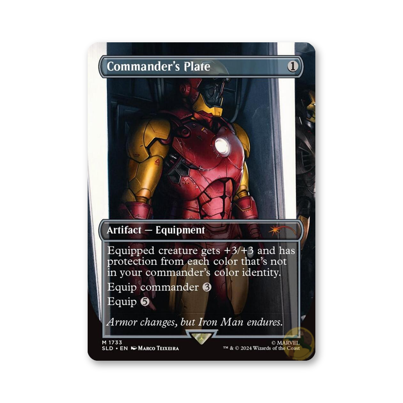Commander's Plate - 1733 (Secret Lair Drop Series)