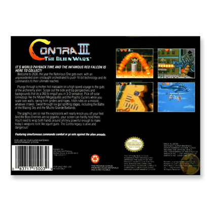 Contra III: The Alien Wars (Nintendo SNES)