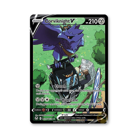 Corviknight V - TG18/TG30 (Silver Tempest: Trainer Gallery)
