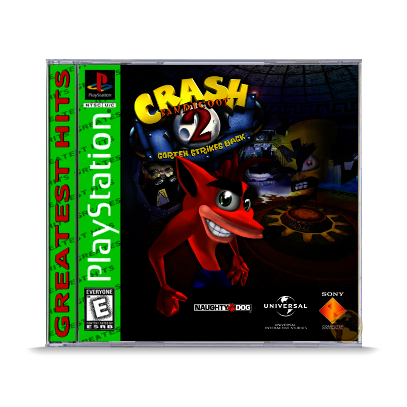 Crash Bandicoot 2: Cortex Strikes Back [Greatest Hits] (PlayStation 1)
