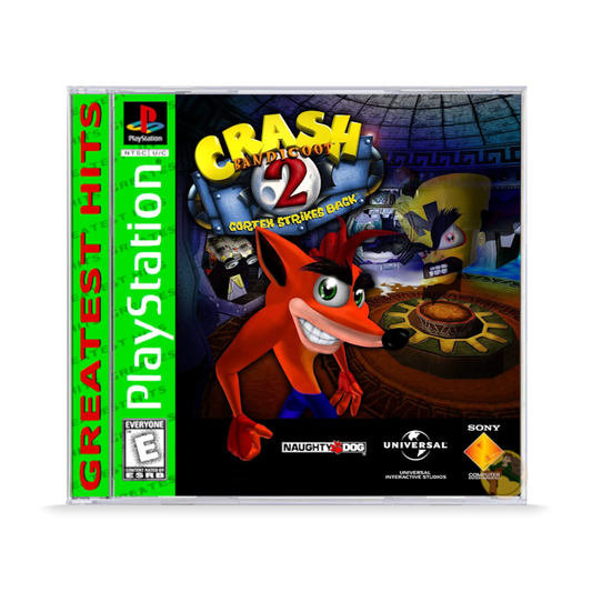 Crash Bandicoot 2: Cortex Strikes Back [Greatest Hits] (PlayStation 1)