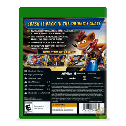 Crash Team Racing: Nitro-Fueled (Xbox One)