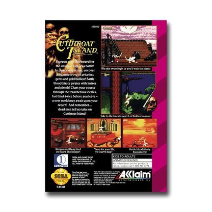 Cutthroat Island (Sega Game Gear)
