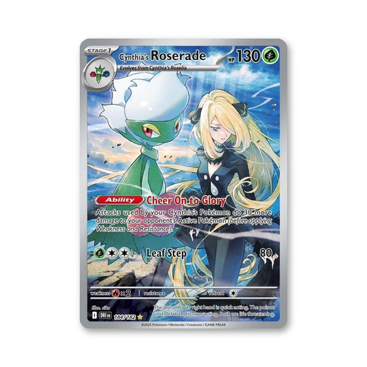 Cynthia's Roserade - 184/182 (Destined Rivals)