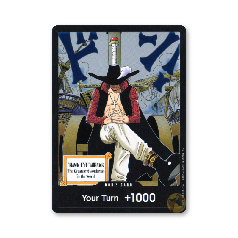 DON!! Card (Dracule Mihawk) - OP14 (The Azure Sea's Seven)