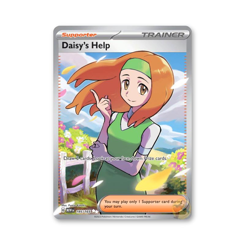 Daisy's Help - 195/165 (Scarlet & Violet 151)