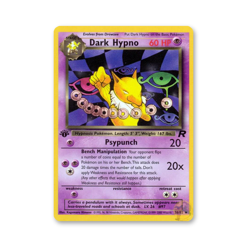Dark Hypno - 26/82 [First Edition] (Team Rocket)