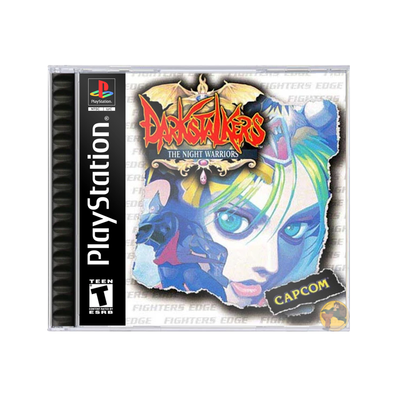 Darkstalkers: The Night Warriors [Jewel Case] (PlayStation 1)