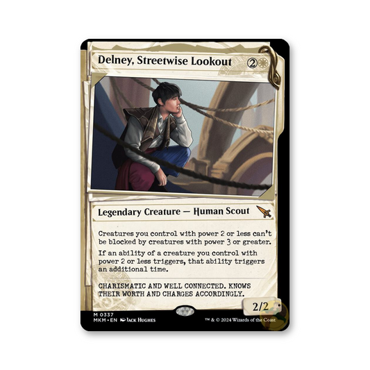 Delney, Streetwise Lookout (Showcase) - 337 (Murders at Karlov Manor)