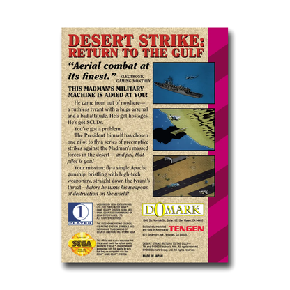 Desert Strike: Return to the Gulf (Sega Game Gear)