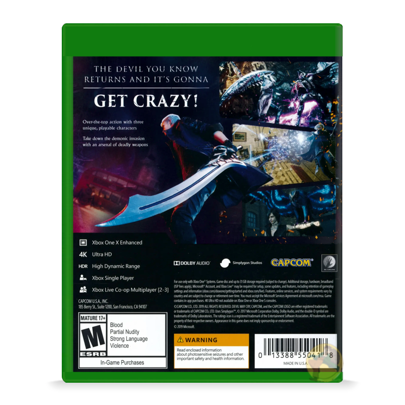 Devil May Cry 5 (Xbox One)