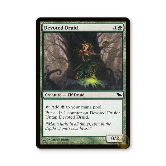 Devoted Druid - 110/301 (Shadowmoor)