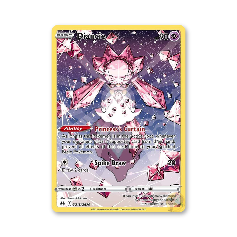 Diancie - GG13/GG70 (Crown Zenith: Galarian Gallery)