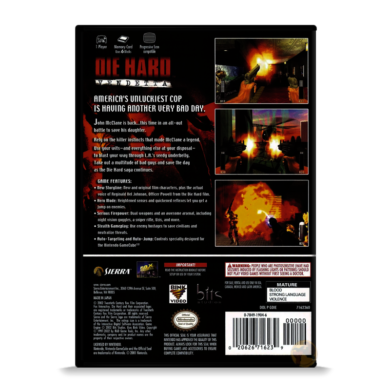 Die Hard: Vendetta (Nintendo GameCube)
