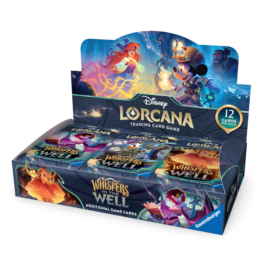 Disney Lorcana: Whispers in the Well Booster Box (24 Packs)