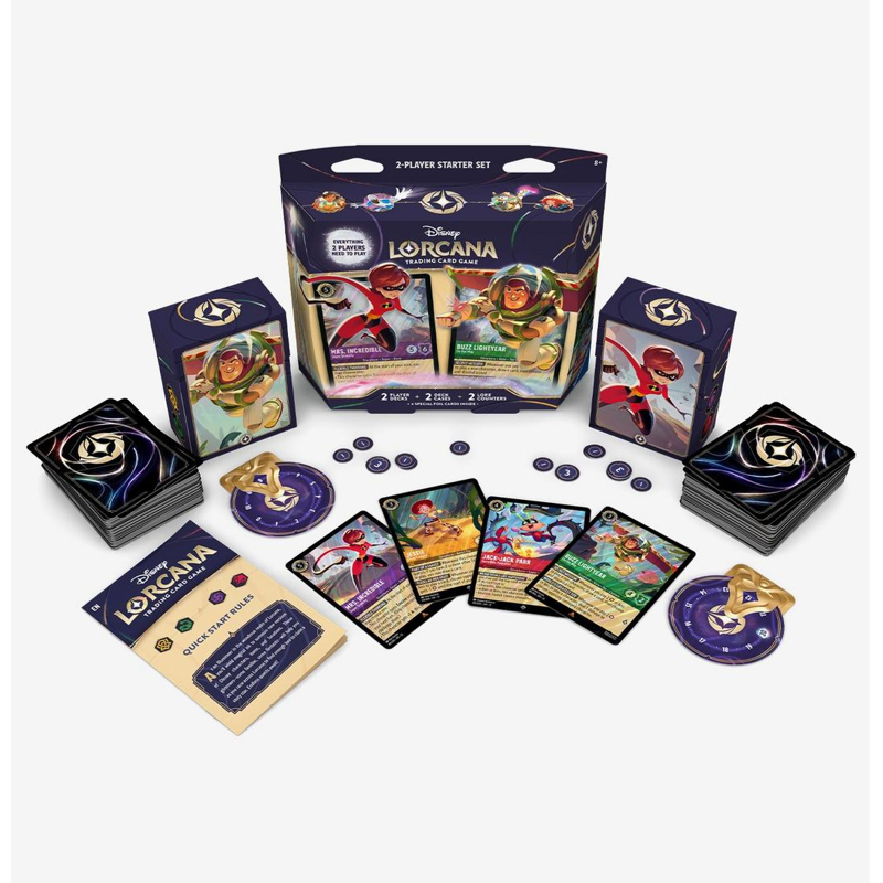Disney Lorcana: Elastigirl & Buzz Lightyear 2-Player Deck