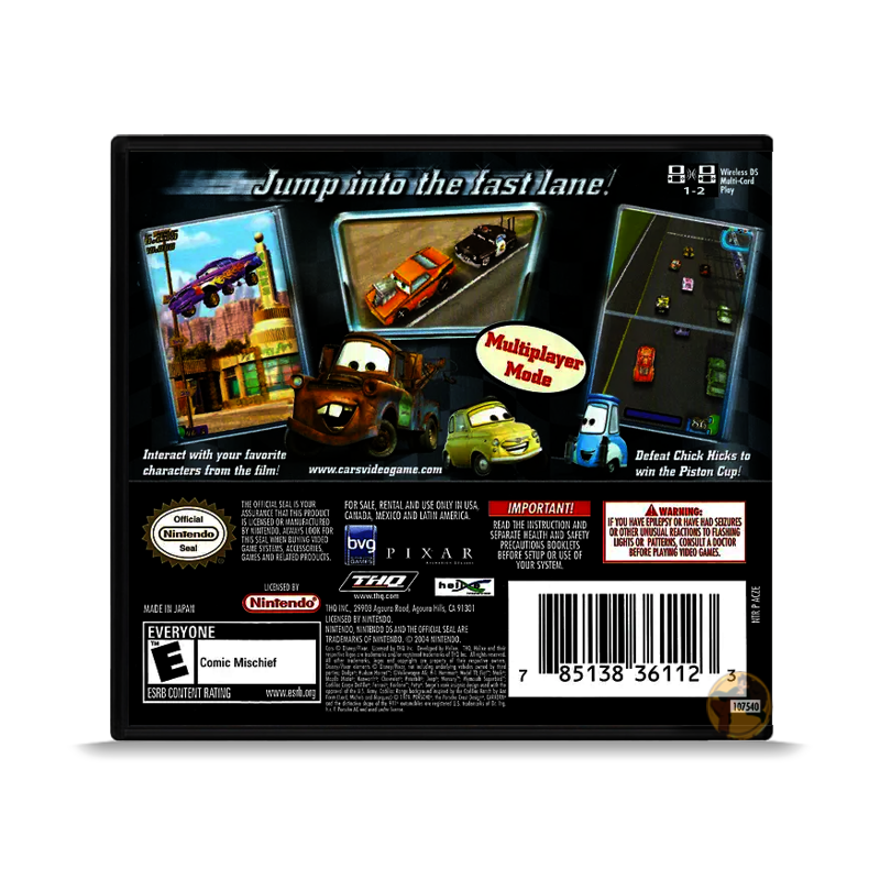 Disney•Pixar Cars (Nintendo DS)