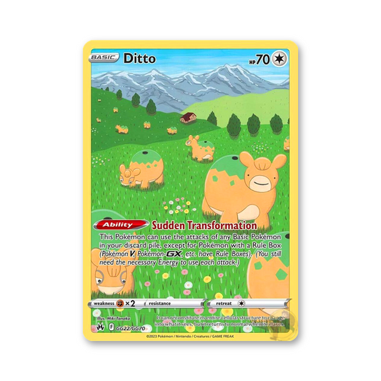 Ditto - GG22/GG70 (Crown Zenith: Galarian Gallery)