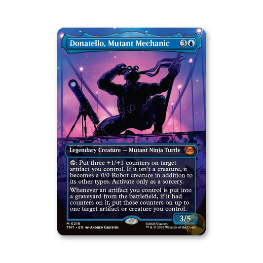 Donatello, Mutant Mechanic (Borderless) - 216 (Teenage Mutant Ninja Turtles)
