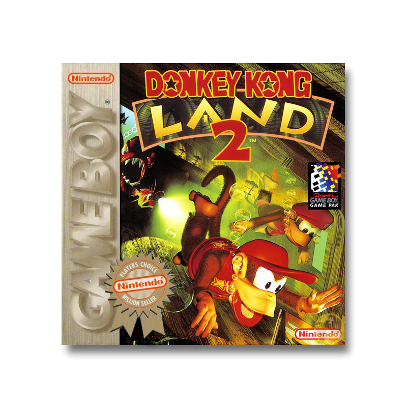 Donkey Kong Land 2 [Player's Choice] (Nintendo Game Boy)