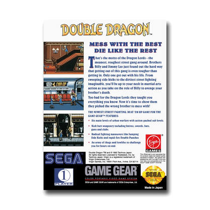 Double Dragon (Sega Game Gear)