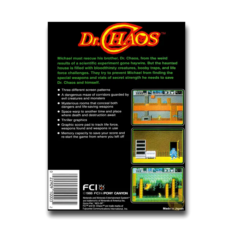 Dr. Chaos (Nintendo NES)