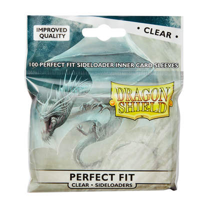 Dragon Shield - 100ct Clear Perfect Fit Sideloader Sleeves