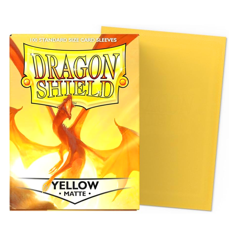 Dragon Shield Sleeves: Standard Matte - 100 CT | Compatible with Pokemon, Flesh & Blood, One Piece & Magic the Gathering