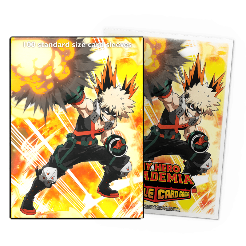 Dragon Shield: My Hero Academia Art Sleeves: Standard Textured - 100 CT | Compatible with Pokémon, Flesh & Blood, One Piece & Magic the Gathering